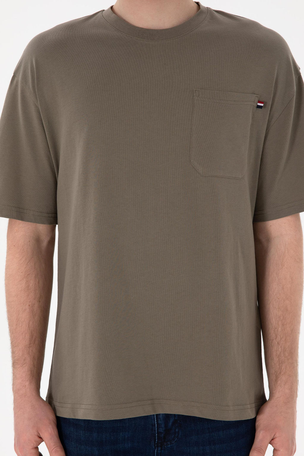 Erkek Comfort Fit Bisiklet Yaka Vizon Ti__rt Sepette S_rpriz _ndirim - U.s. polo assn фото 7