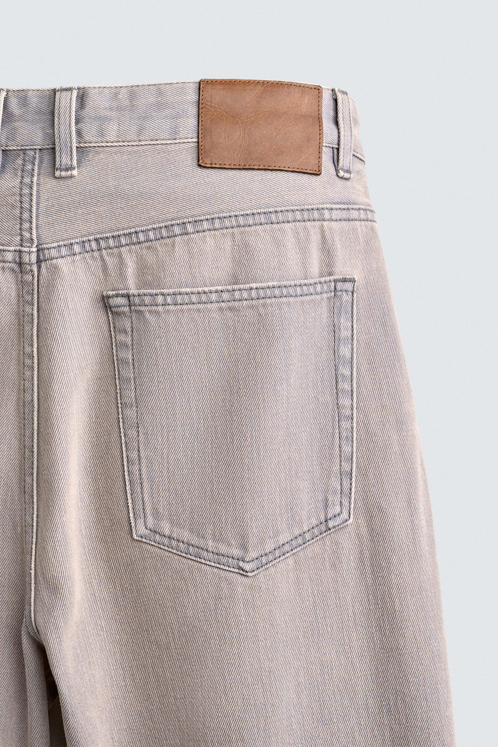 JEANS RELAXED ANKLE FIT / Azul claro - Zara фото 10
