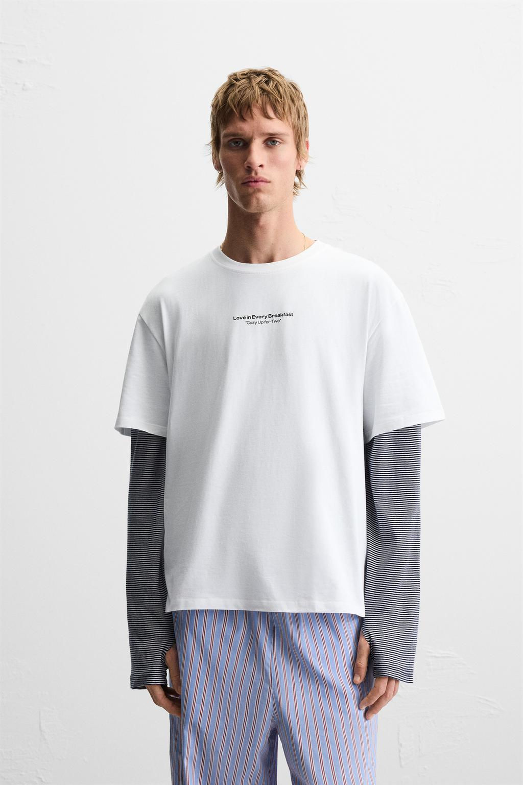 LIMITED EDITION TOAST PRINT T-SHIRT - Zara фото 2