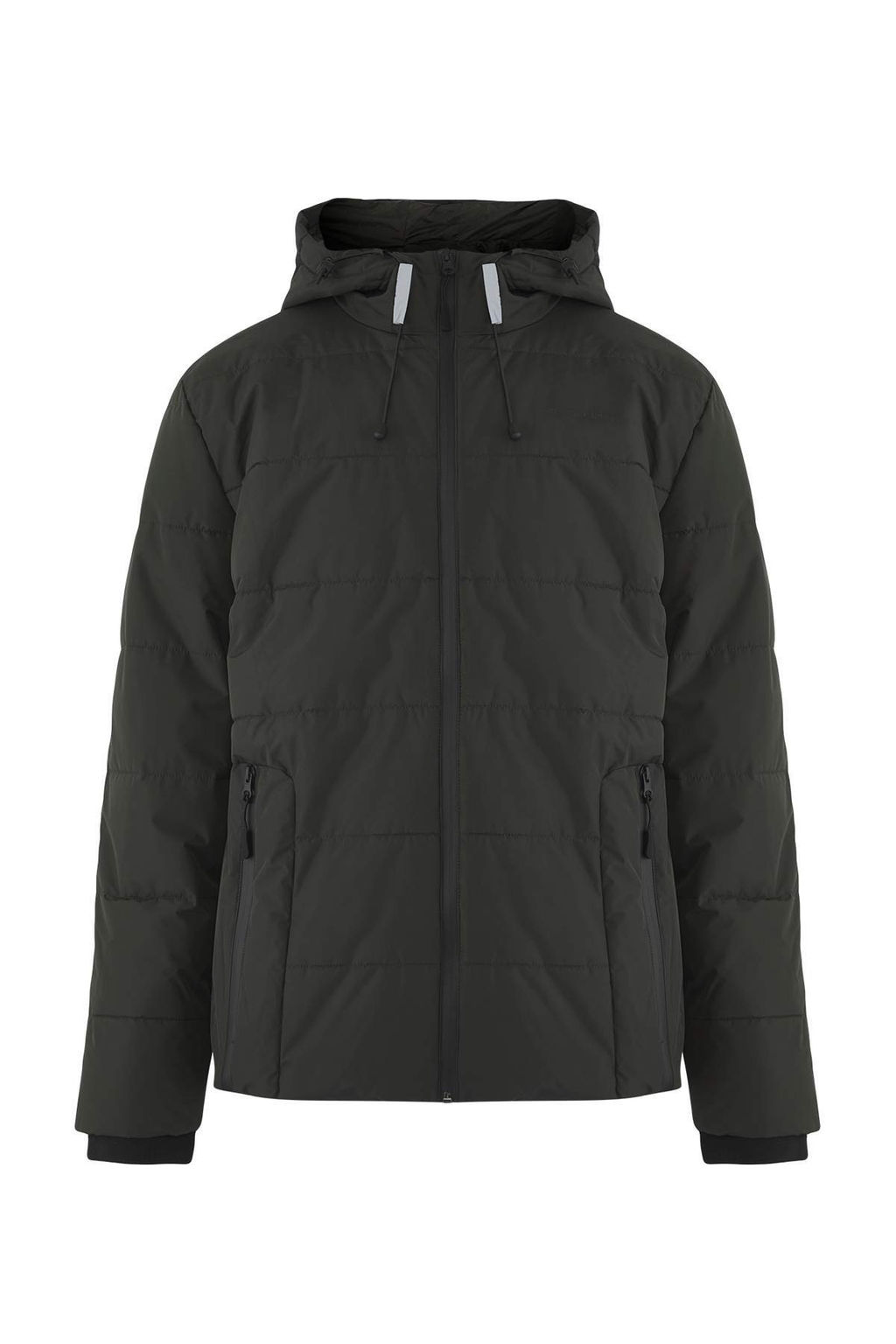 Antrasit Regular Fit Sisme Kapusonlu K?sl?k Mont TMNAW26MO00000 - Trendyolmilla фото 8
