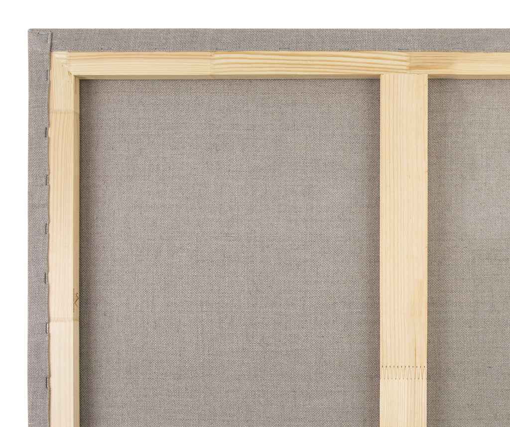 Холст грунтованный на подрамнике VISTA-ARTISTA PLMG-6080 100% лён 60 х 80 см 390 г/кв.м 2 шт Залесский среднезернистый