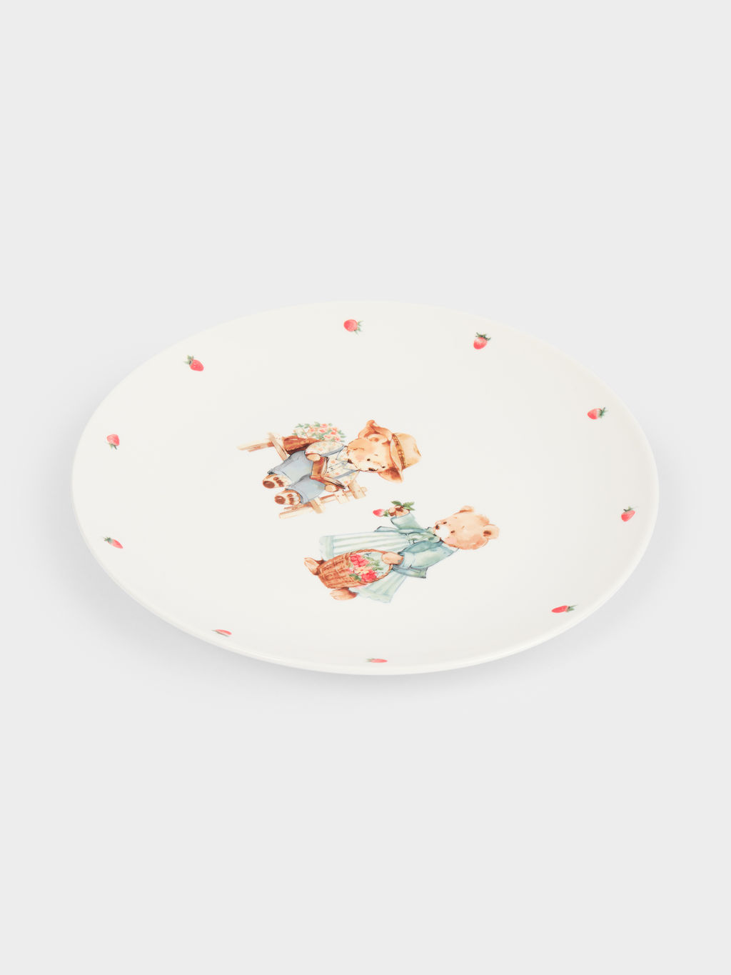 Набор посуды, детский, 1 перс, 3 пр, фарфор N, белый, Мишки, Teddy bear - Anna lafarg фото 4