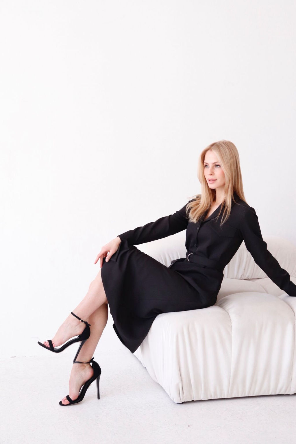 Платье-рубашка с английским воротником - Martichelli фото 231