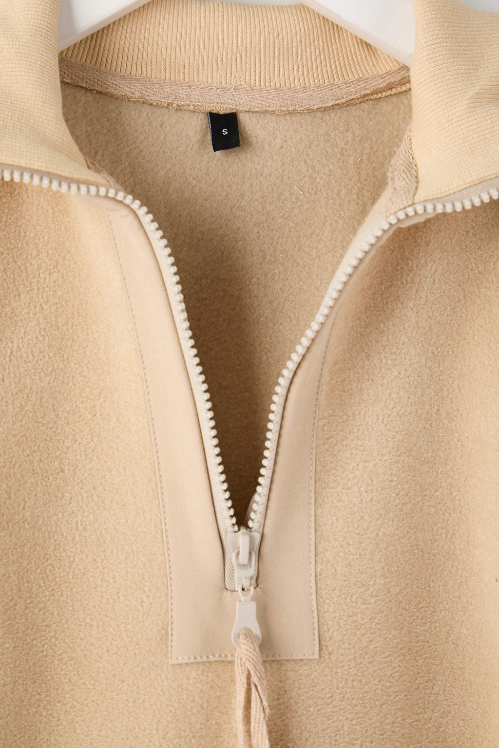 Antrasit Regular/Normal Kal?p Fermuar Detayl? Dik Yaka Polar Kal?n Orme Sweatshirt TWOAW26SW00026 - Trendyolmilla фото 11