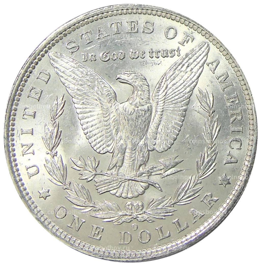 1 доллар 1885 года O США Доллар Моргана