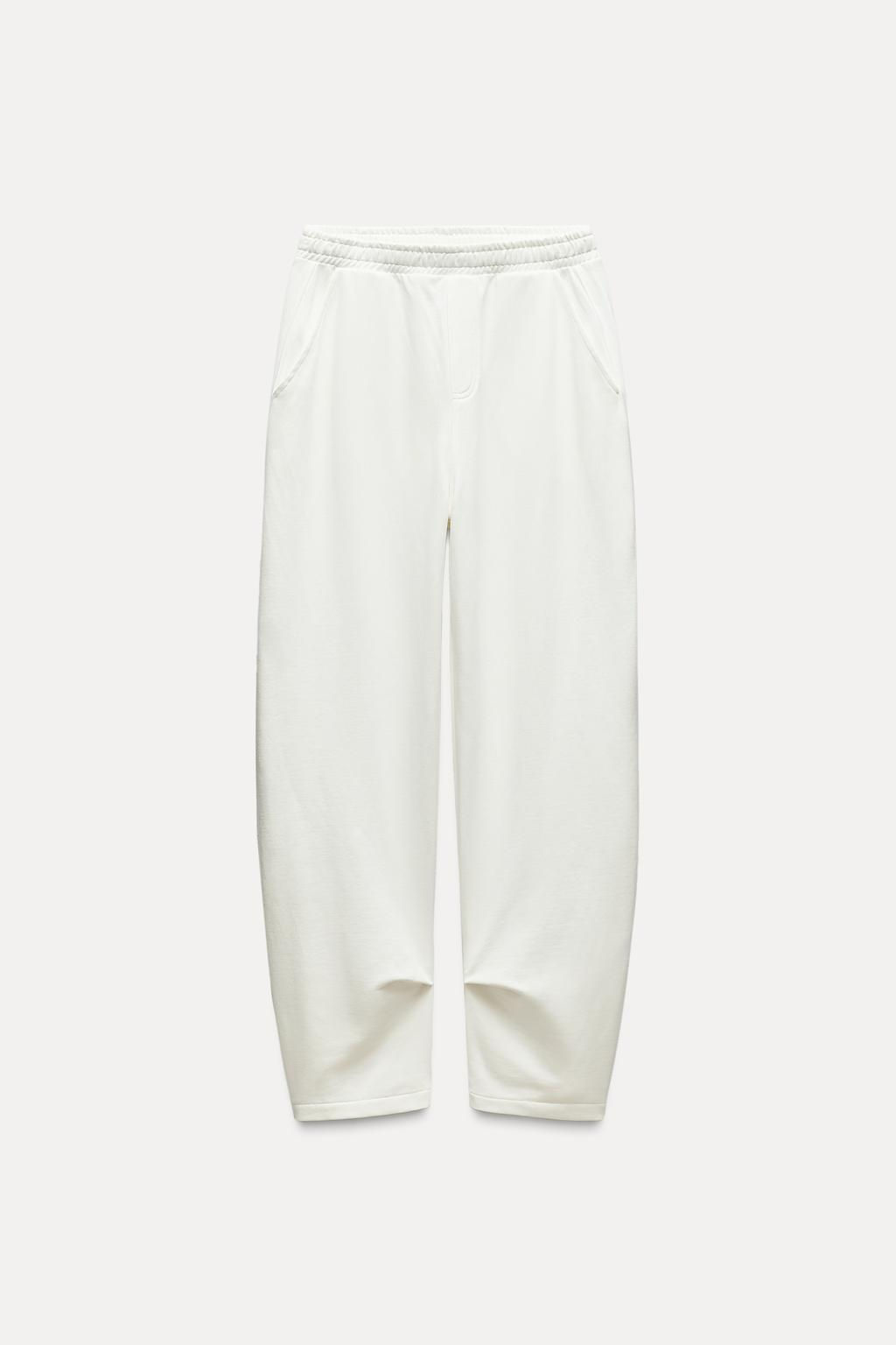 JOGGERS WITH PLEAT DETAIL - Zara фото 6