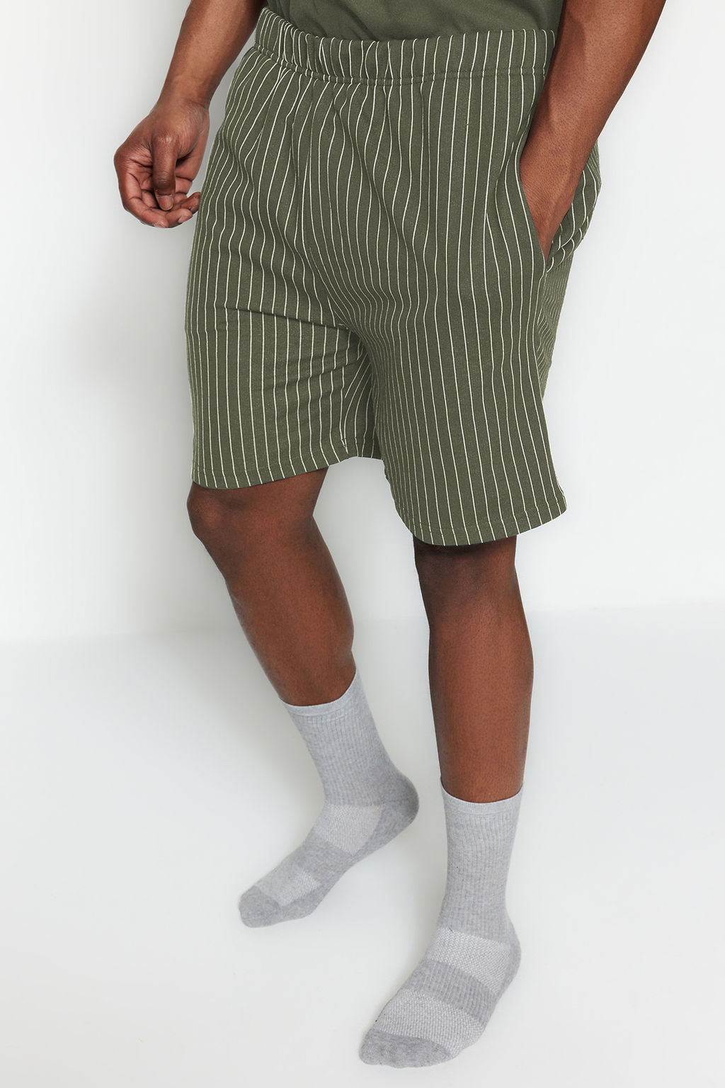 TRENDYOL MAN Buyuk Beden Bordo Regular Fit Rahat Bask?l? Sortlu Pijama Tak?m? TMNSS23PT00014 - Trendyolmilla фото 9