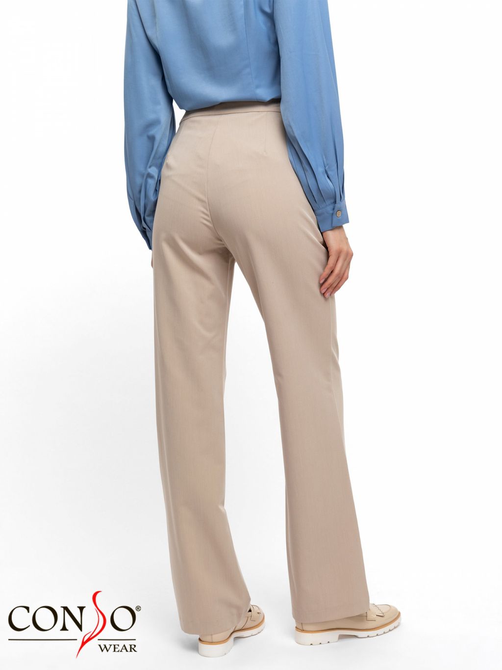 Conso/PT 200411 - beige Брюки  фото 4