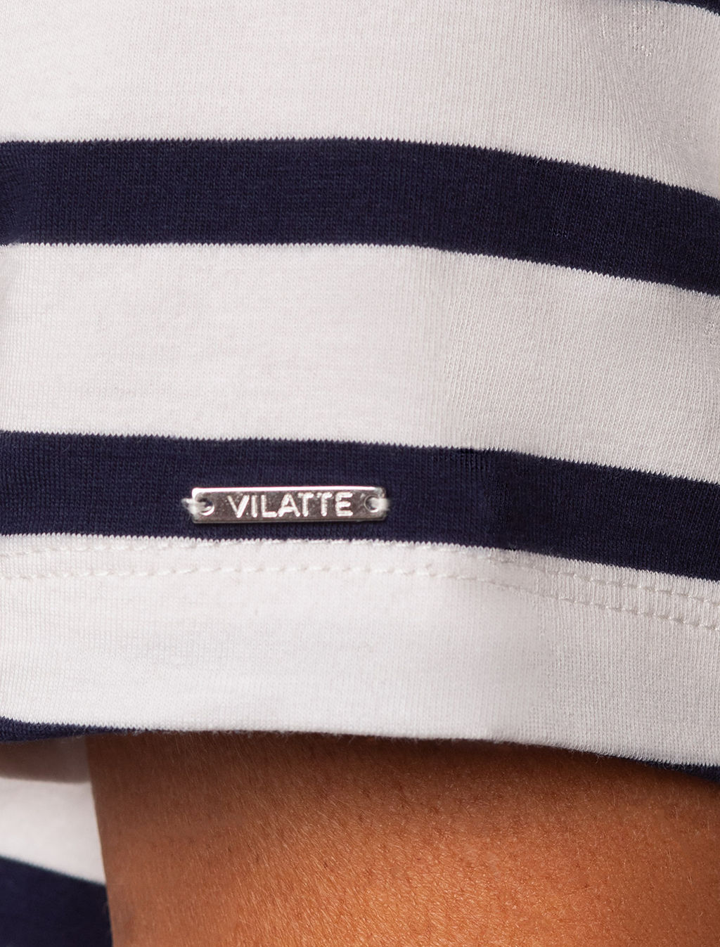 Футболка Vilatte хлопок с эластаном комбинированная  фото 2