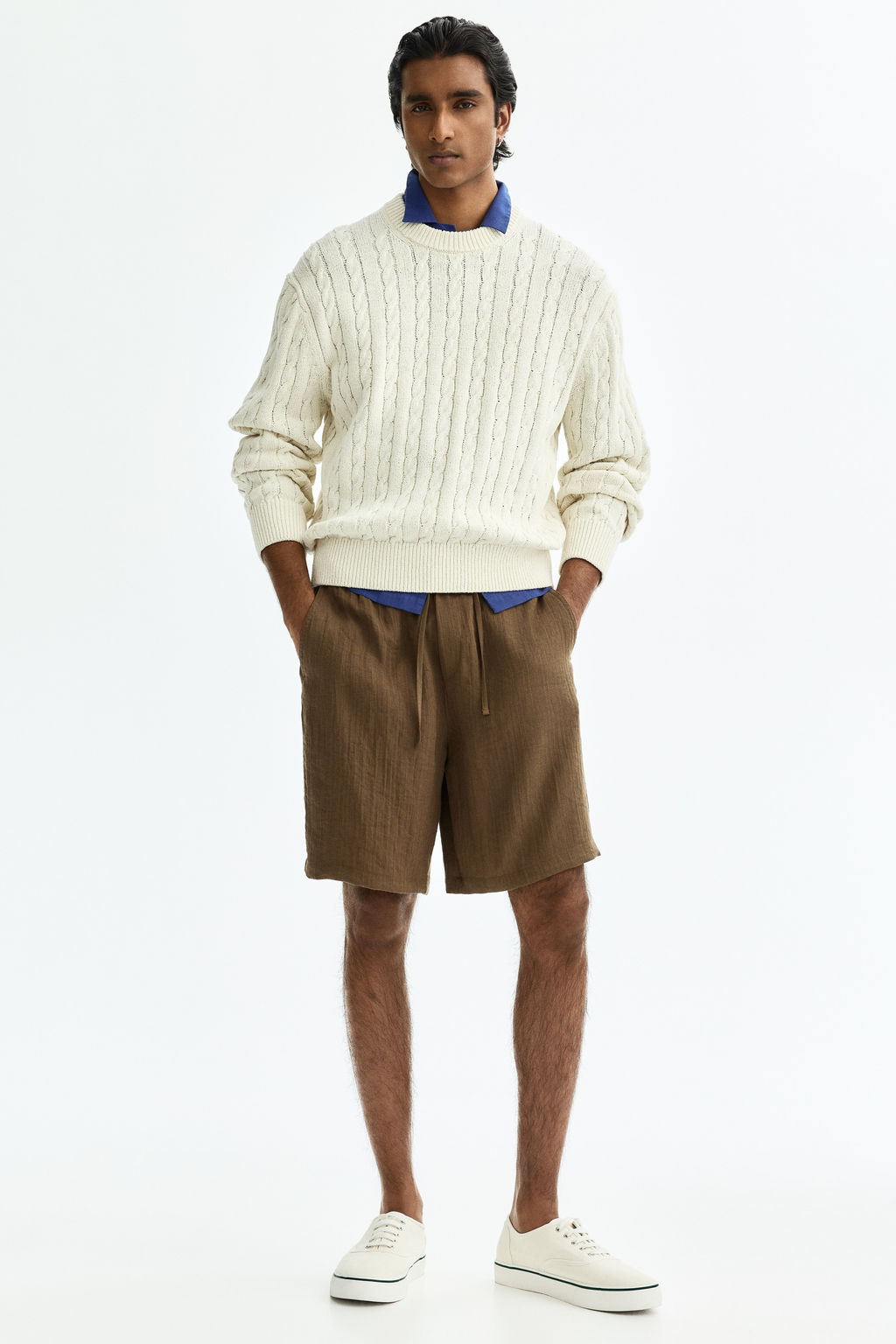 Pantal?n corto Loose Fit - H&m фото 5