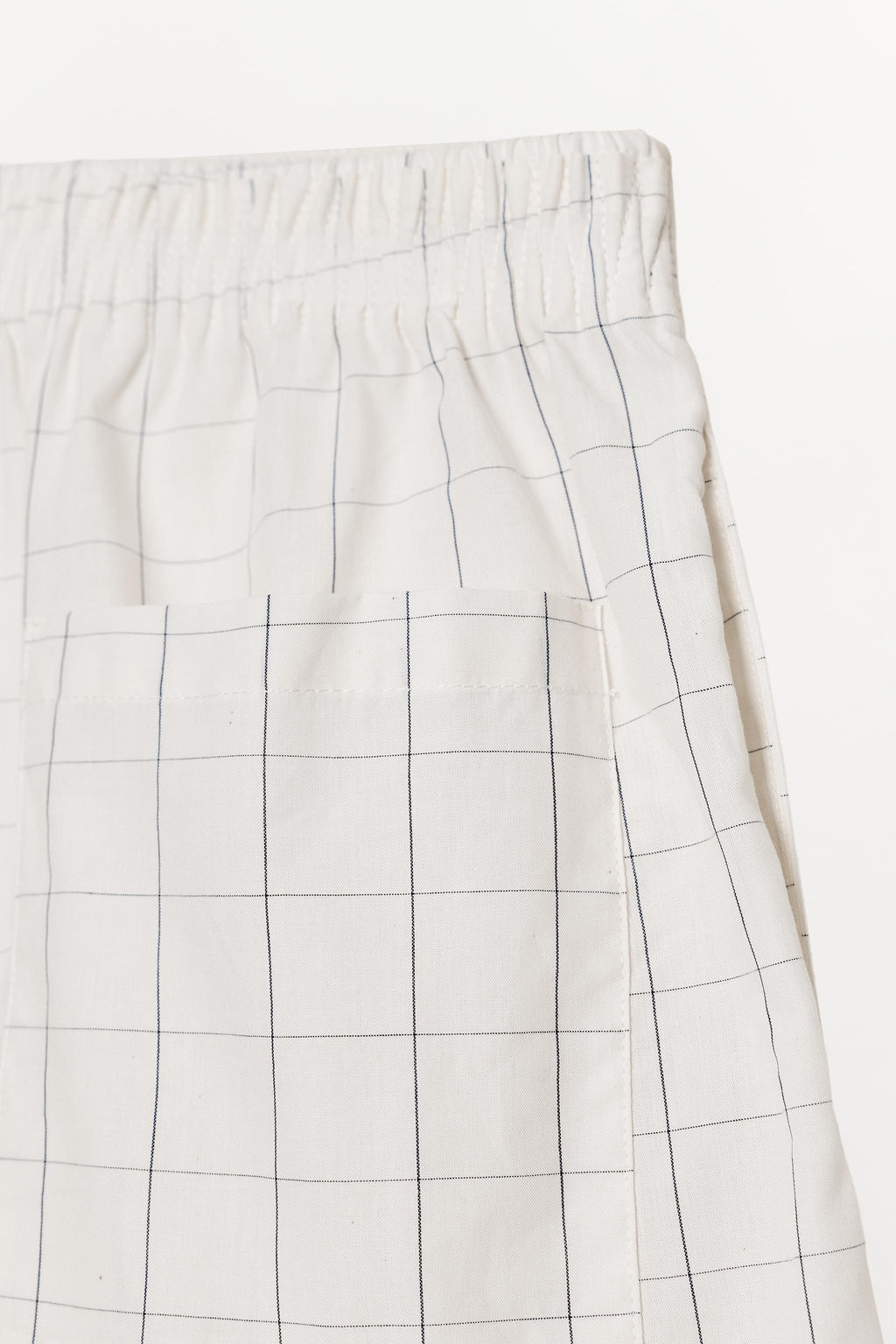 CHECK COTTON SHORTS - Zara фото 5