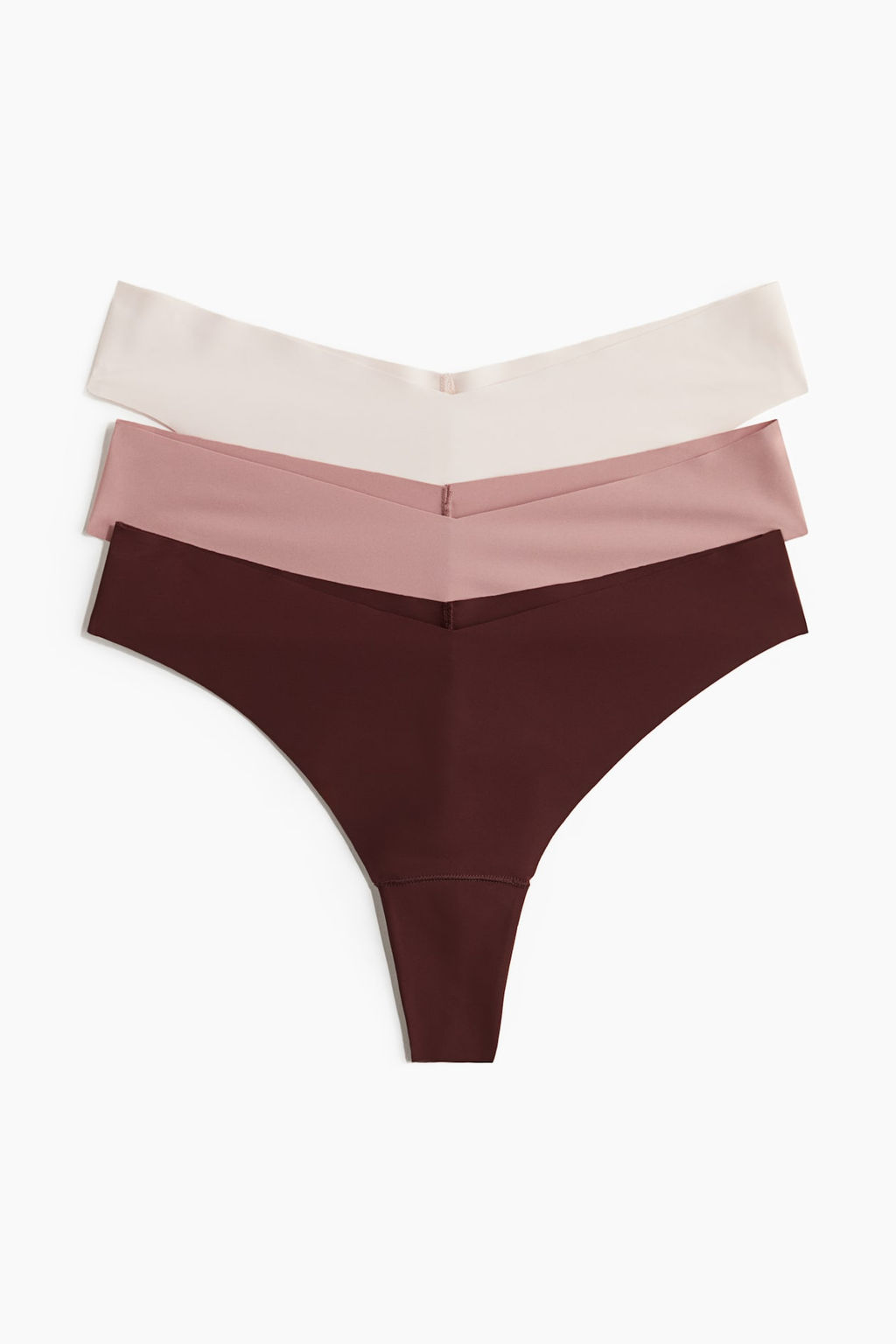 Pack de 3 bragas Brazilian efecto invisible - H&m фото 4