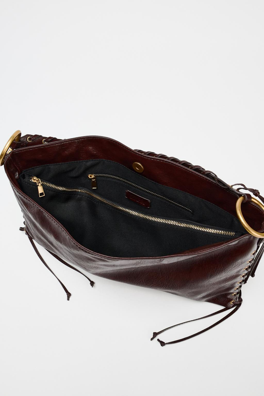 EYELET SHOULDER BAG - Zara фото 6