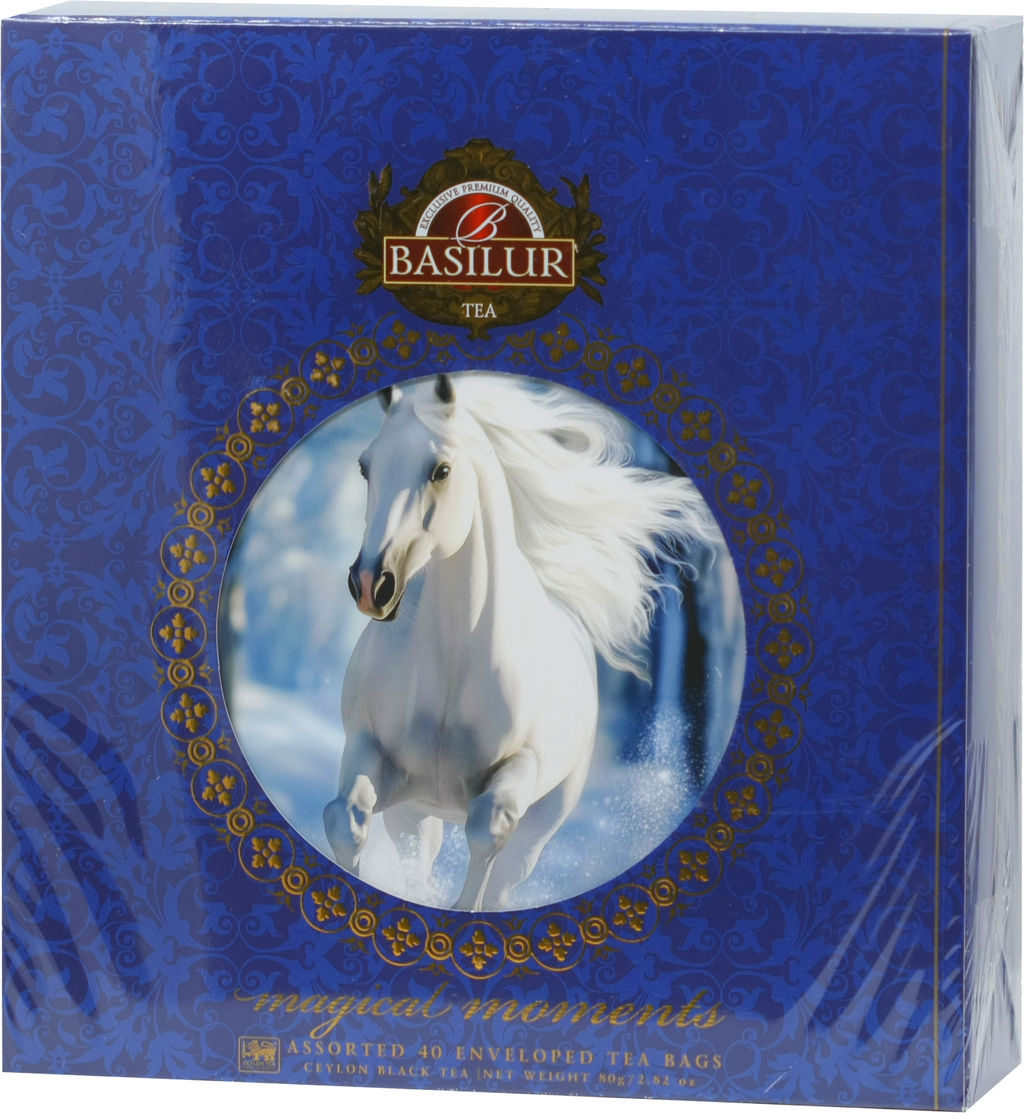 BASILUR. Новый год. Волшебные моменты. Том III карт.упаковка, 40 пак.