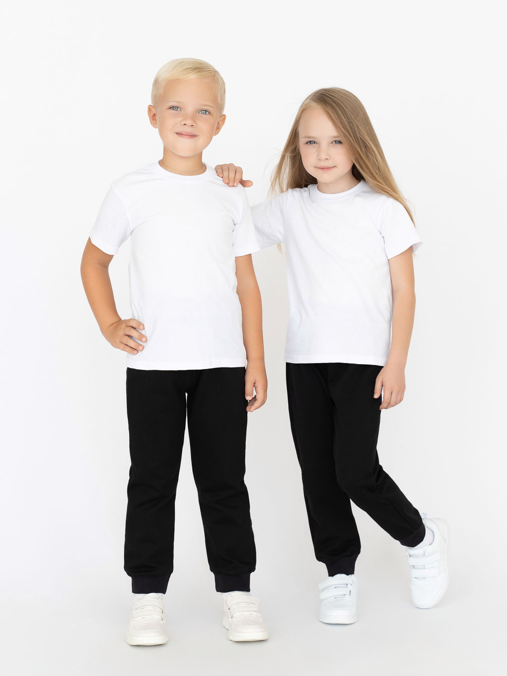 Брюки детские черные 455/1 (110, 60)