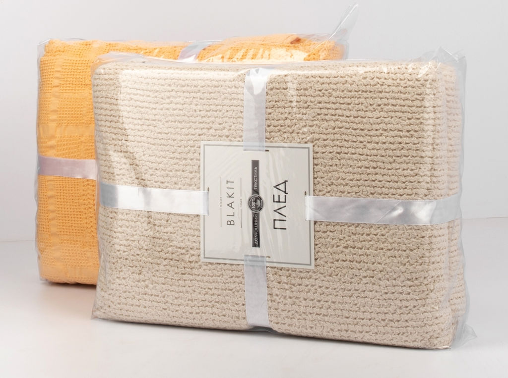 4643 Плед 220*155 цв. фисташка рис.13-6007