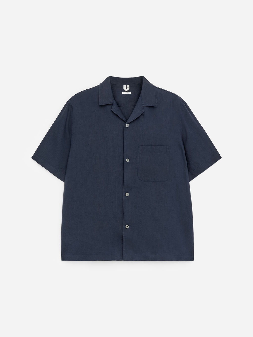 Camisa resort de lino - H&m фото 3