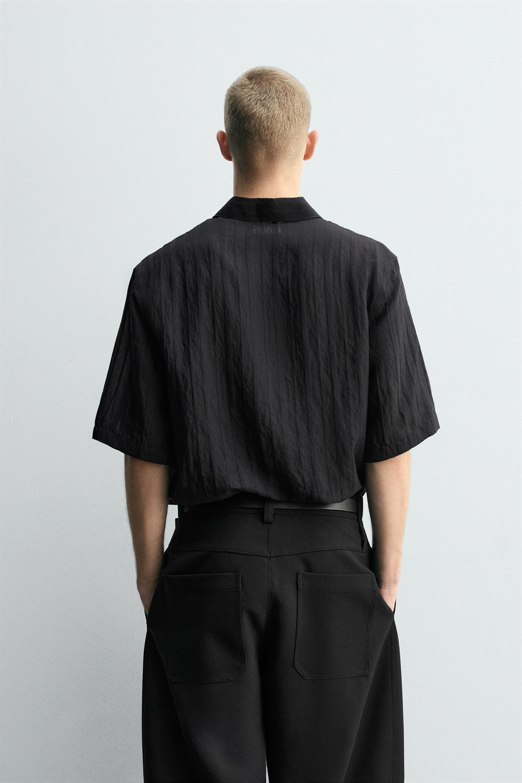 TEXTURED RELAXED FIT SHIRT - Zara фото 3