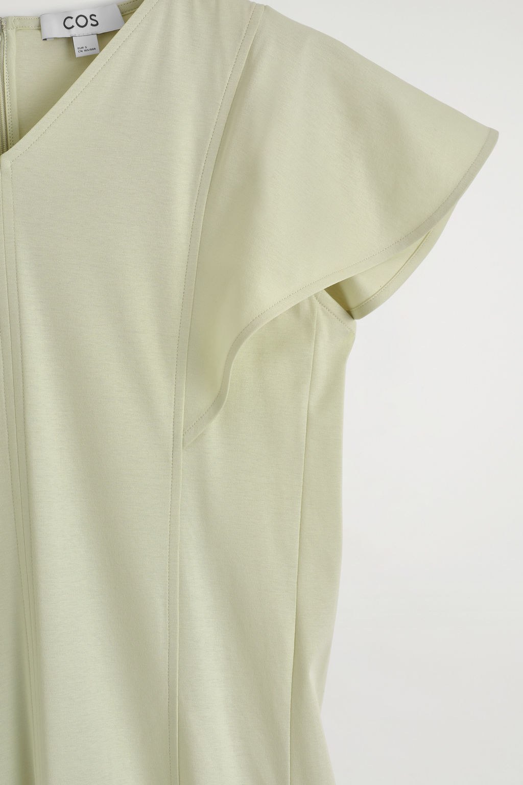 VESTIDO MIDI DE ALGOD?N CON MANGAS P?TALO - H&m фото 2