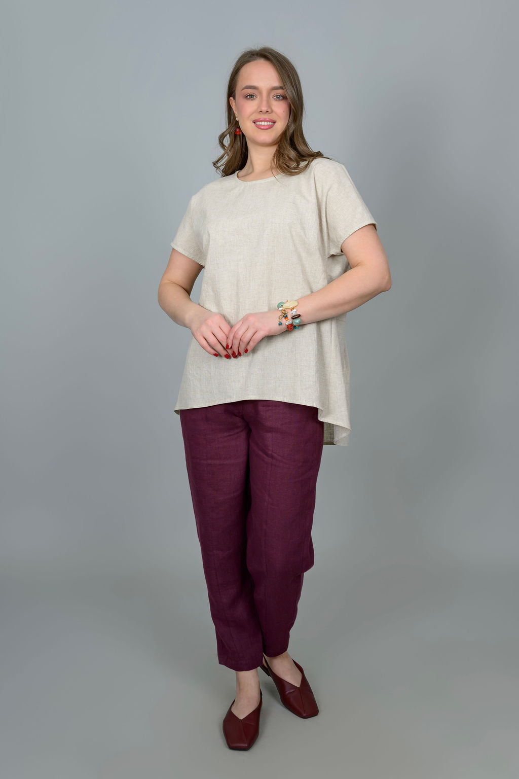 Туника 70% лен 30% хлопок