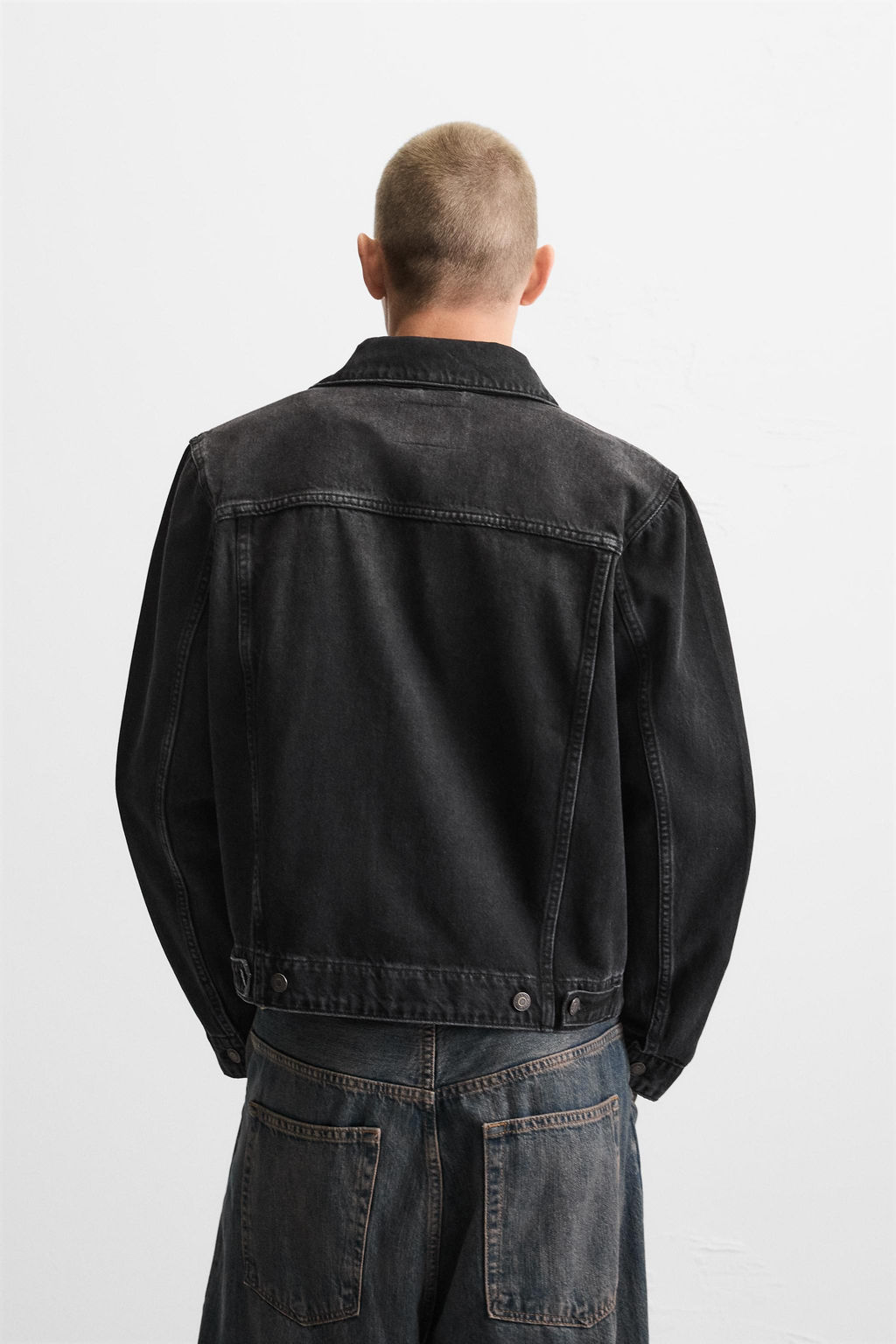 BASIC DENIM JACKET - Zara фото 3