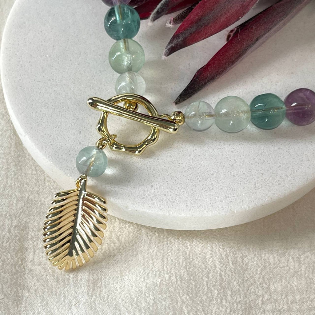 Колье из Флюорита 46 см