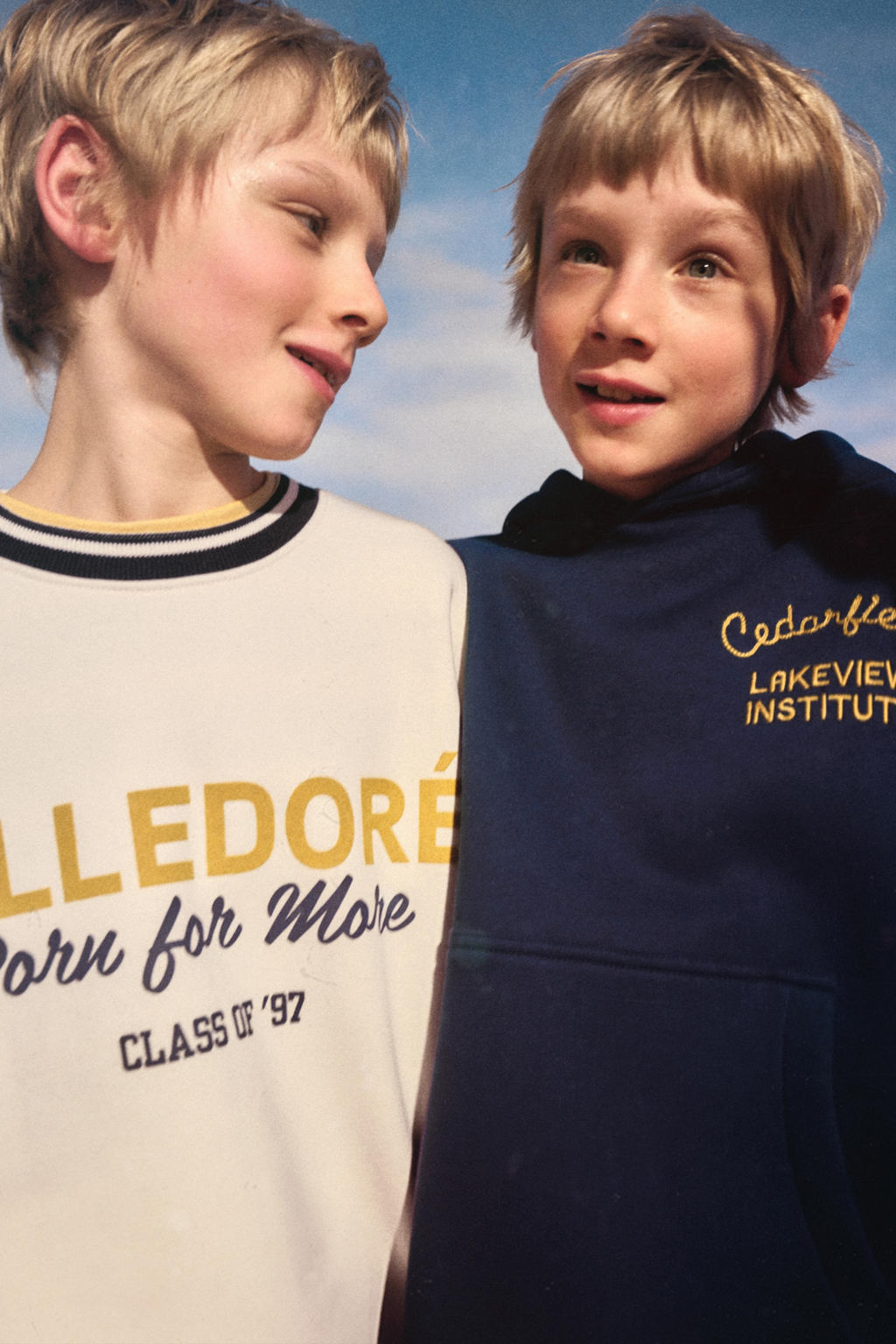 EMBROIDERED SLOGAN HOODIE - Zara фото 6