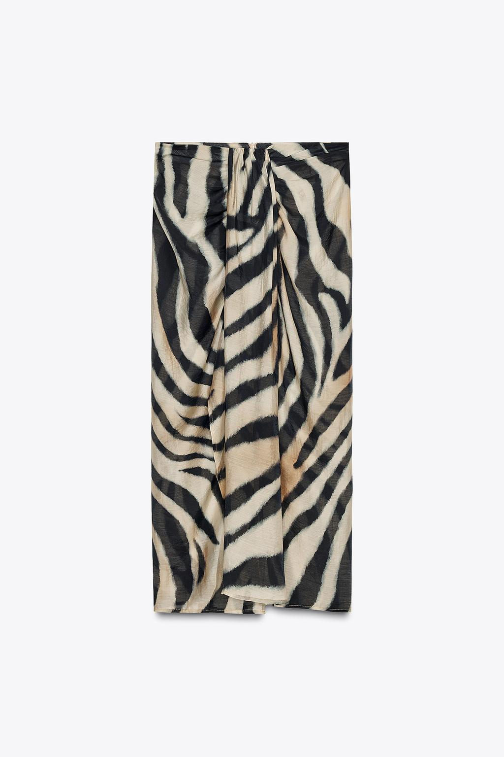 ANIMAL PRINT PAREO - Zara фото 2