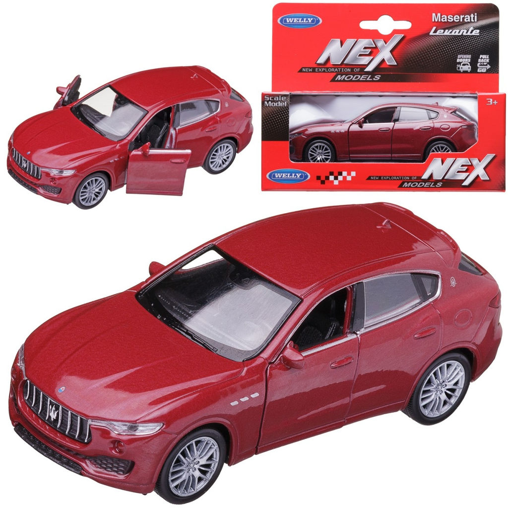 Welly. Машинка 1:38 "Maserati Levante" пруж. мех., цвет в ассорт. арт.43739W