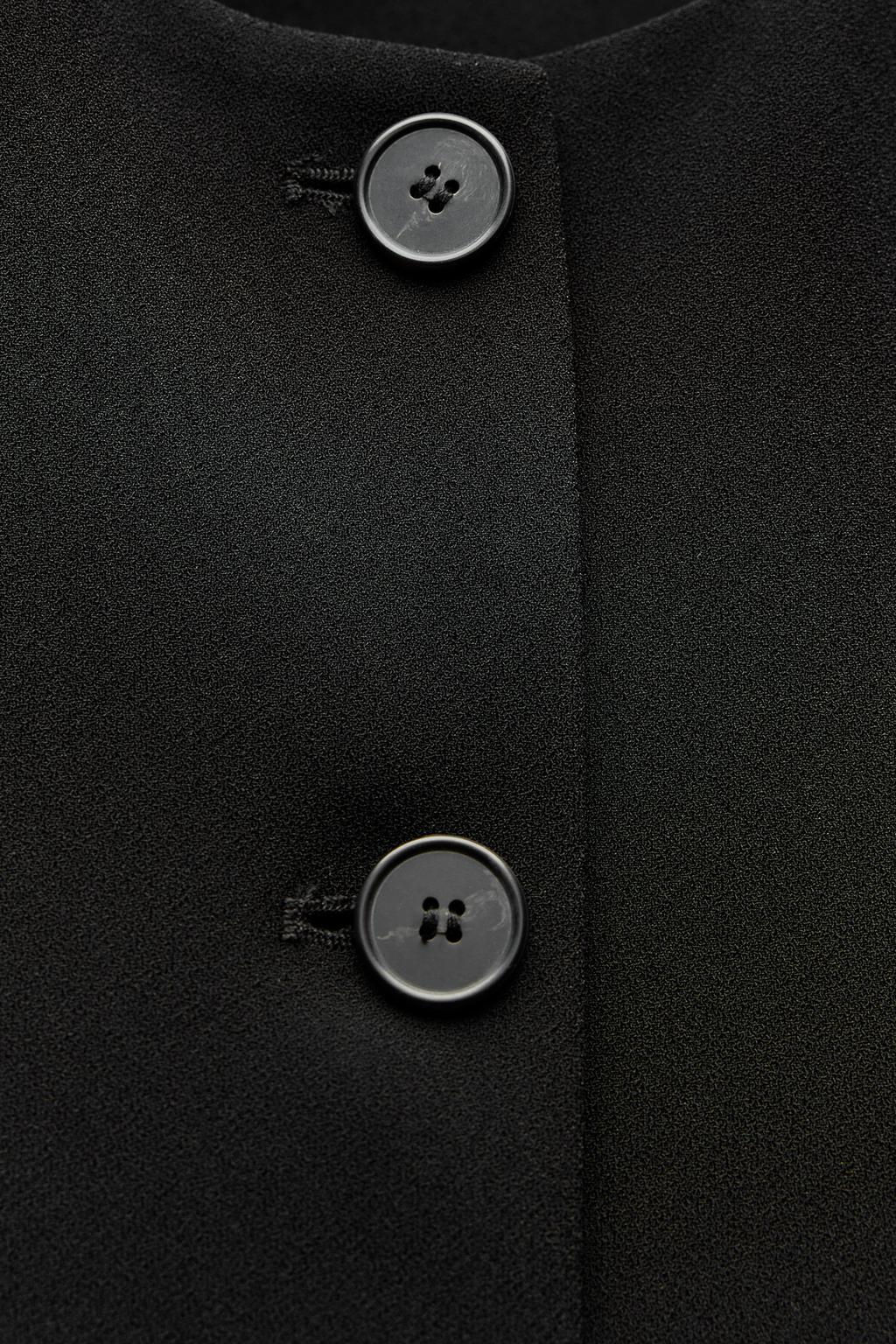 ZW COLLECTION BUTTONED JACKET - Zara фото 8