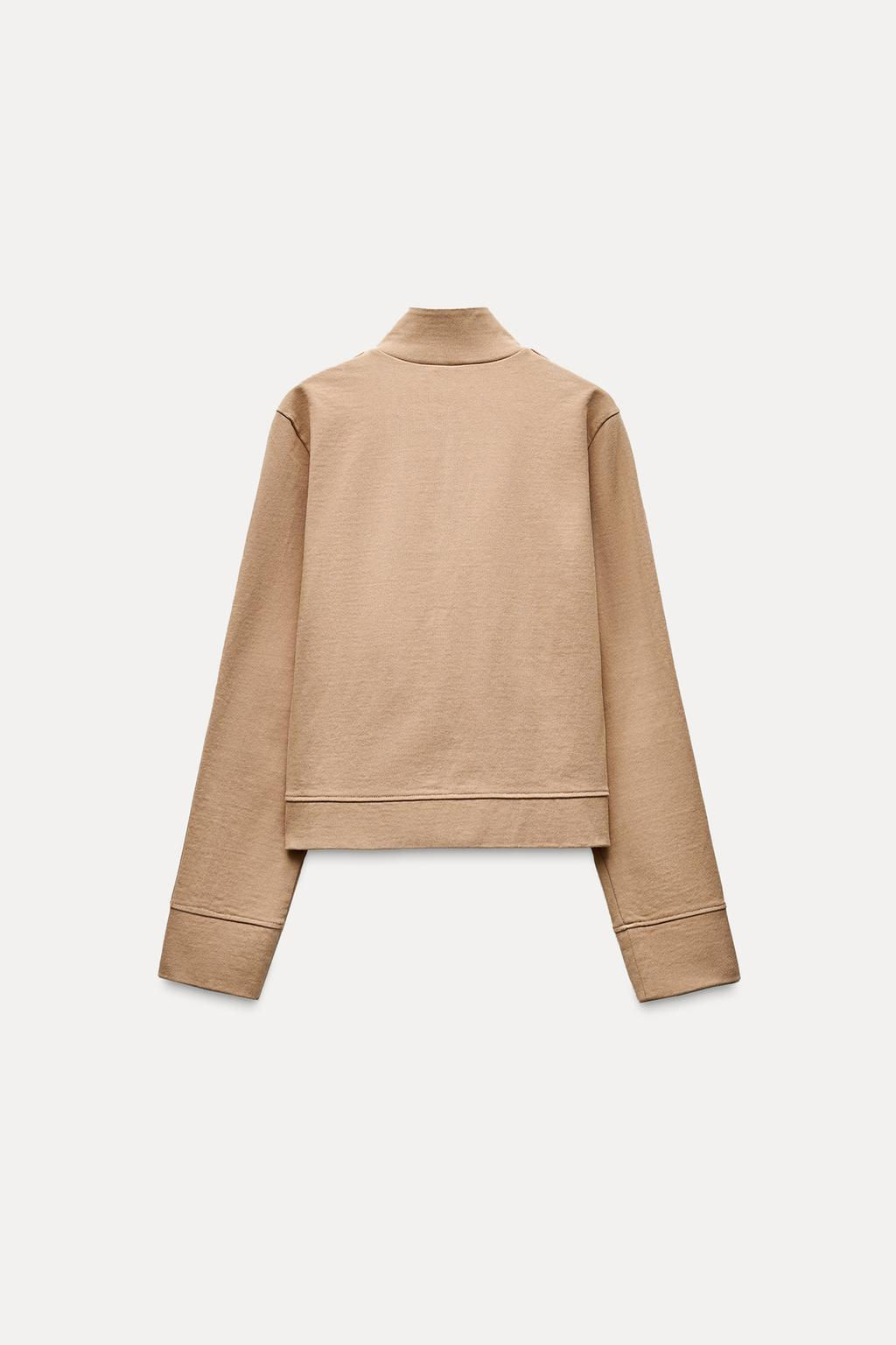 WASHED PLUSH JACKET - Zara фото 6