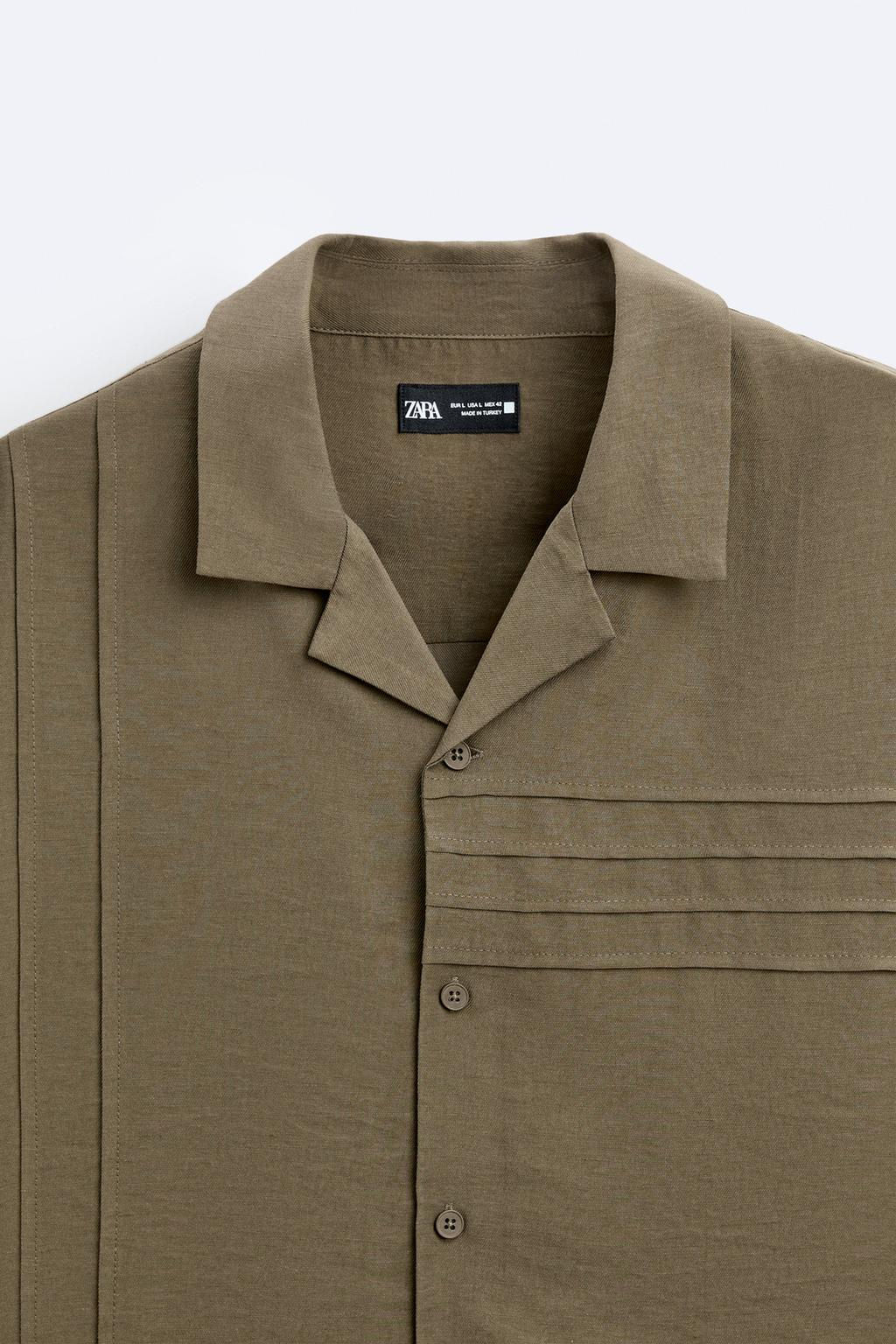 LIYOSEL - KETEN POLO T-SHIRT - Zara фото 9