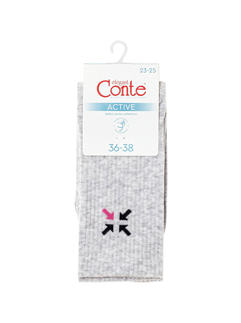 Цена за 2 пары. Носки удлиненные CONTE ACTIVE Носки женские - Conte elegant фото 4