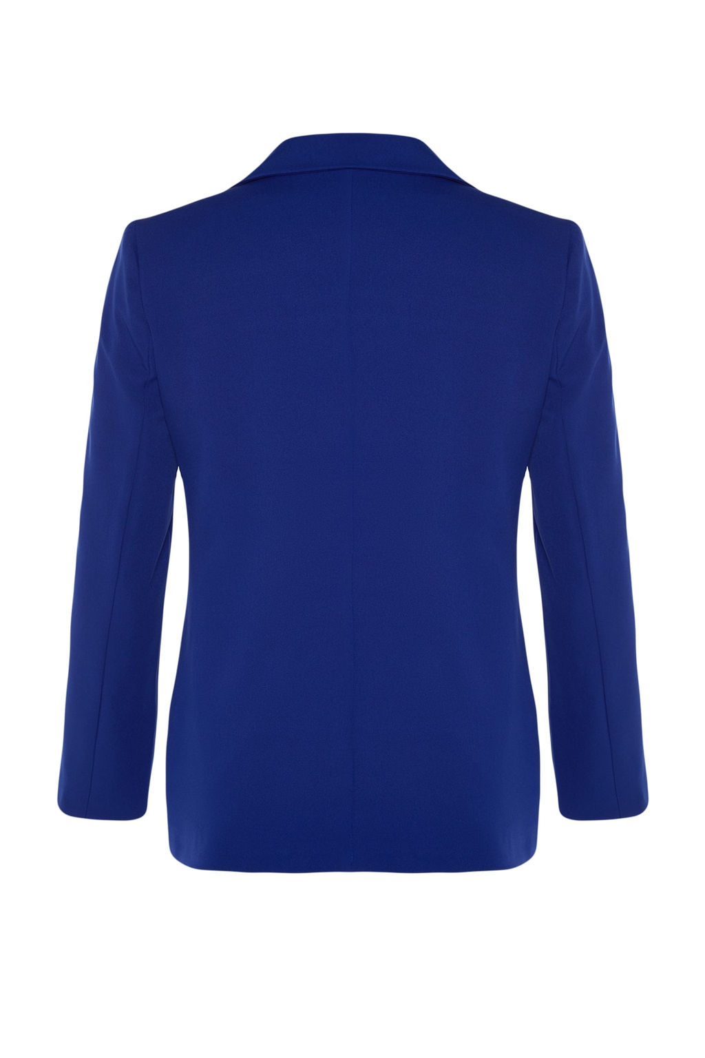Saks Regular Astarl? Kruvaze Kapama Dokuma Blazer Ceket TWOSS21CE0137