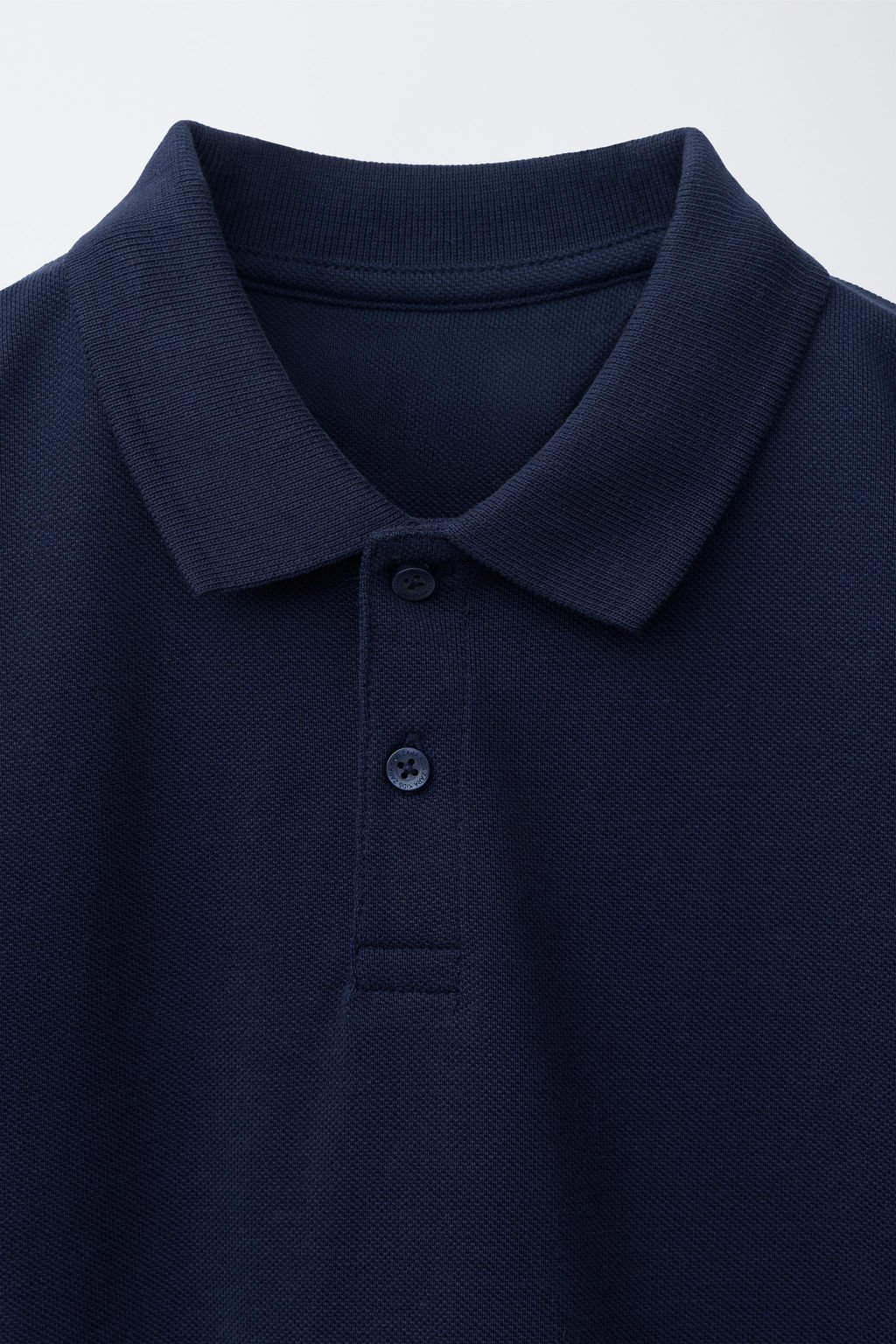 POLO B?SICO PIQU? / Azul - Zara фото 3