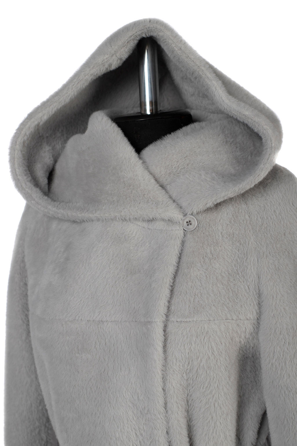 Пальто женское демисезонное (пояс) ШЕРСТЬ в составе