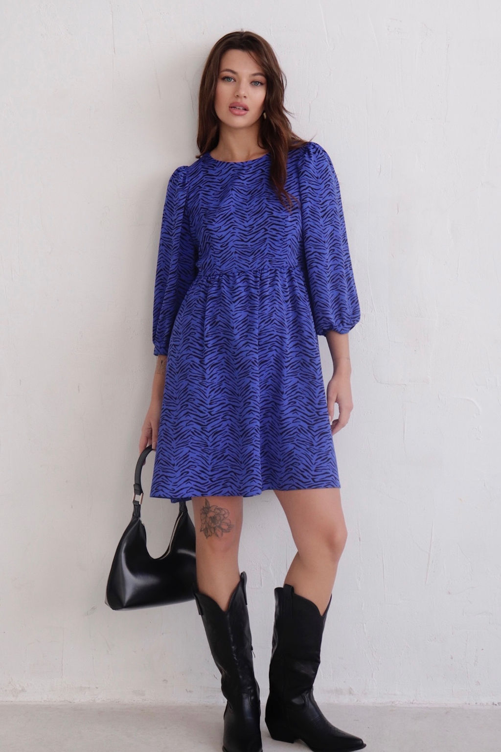 Платье с присборенной юбкой - Martichelli фото 52