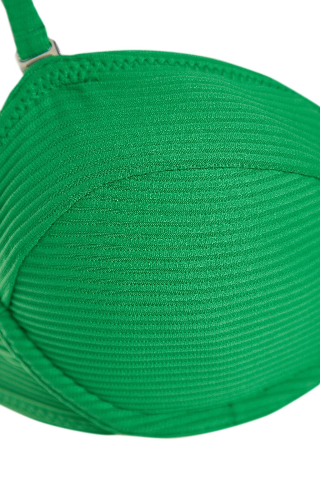 Yesil Balenli Dokulu Bikini Ustu TBESS23BU00278