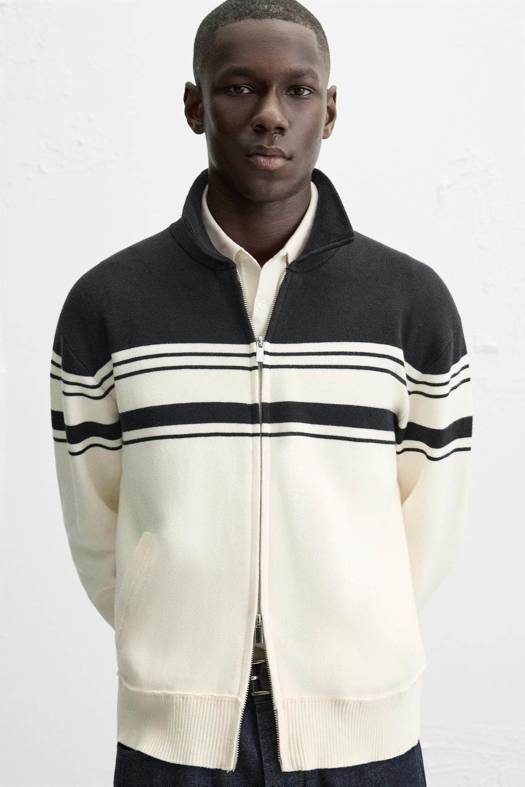 ZIP-UP KNIT JACKET - Zara фото 6