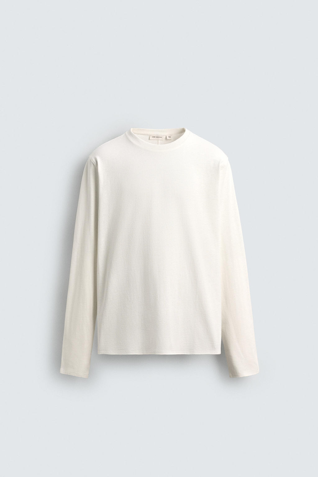 MEDIUM WEIGHT ORIGINS LONG SLEEVE T-SHIRT - Zara фото 7