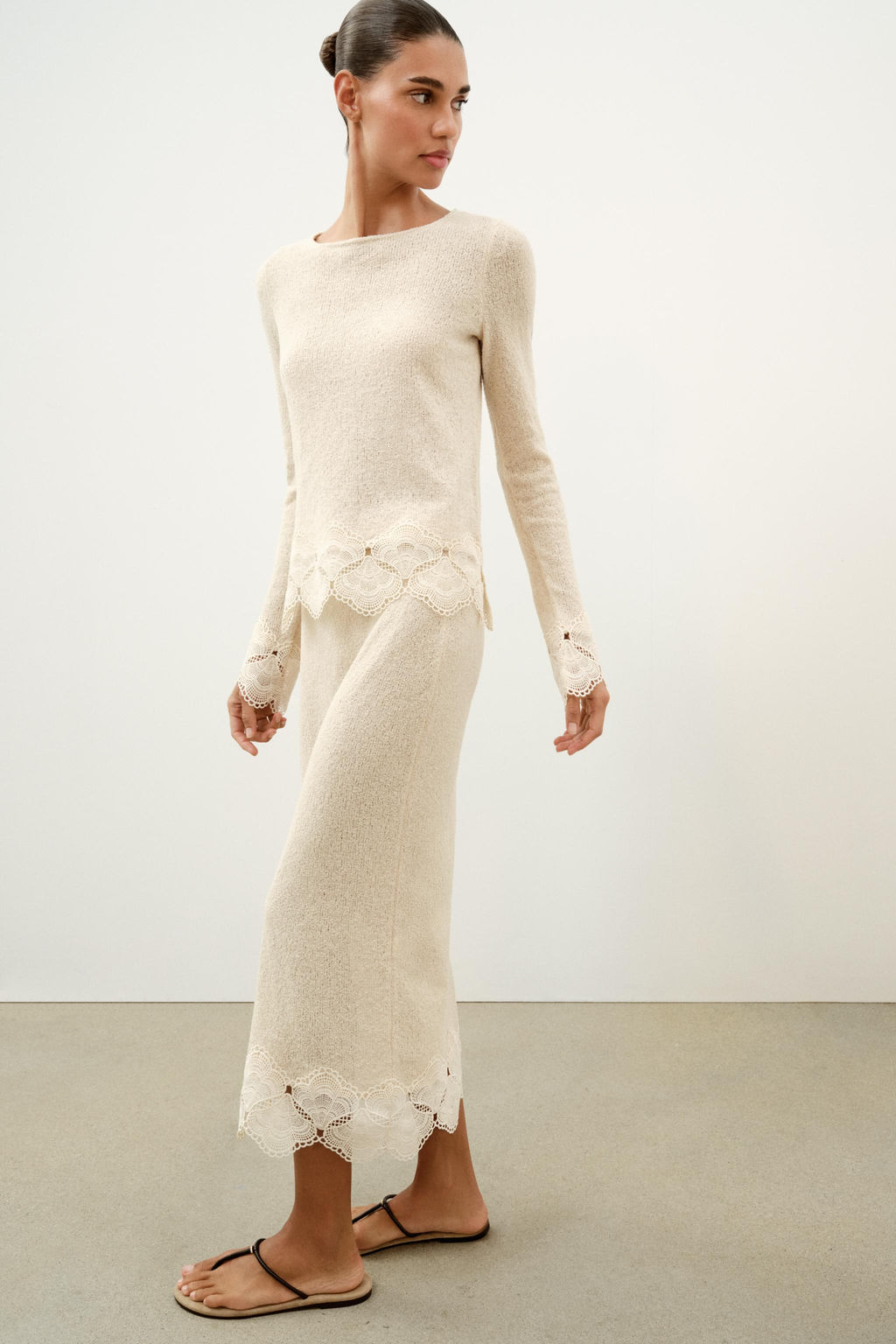 FALDA R?STICA CROCHET / Arena - Zara фото 5