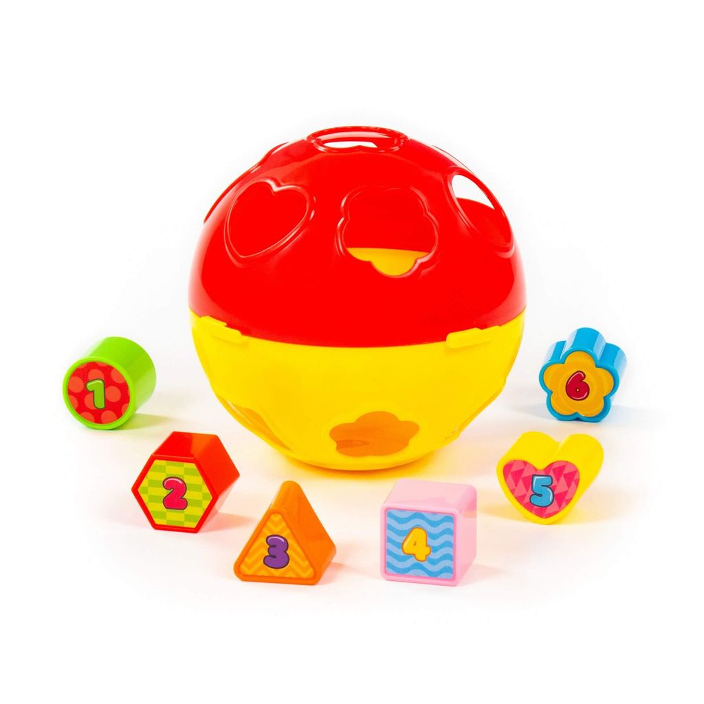 Игрушка развивающая Шар (в сеточке) - Полесье фото 7