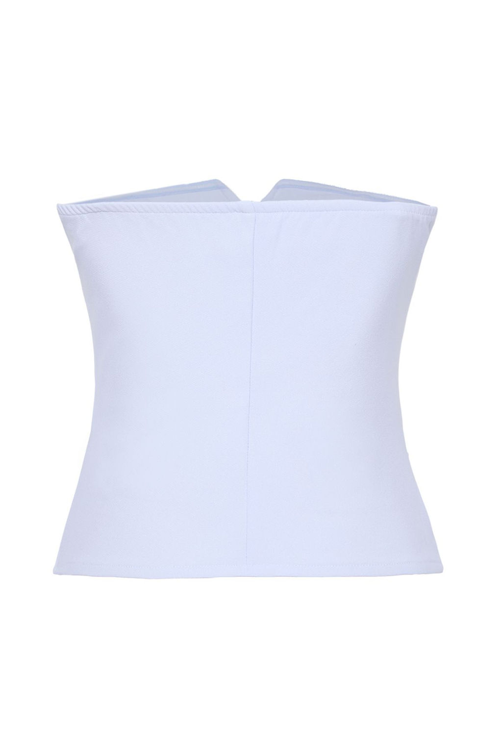 TRENDYOLMILLA Siyah Slim Fit Straplez Crop Dokuma Yelek TWOAW24YE00034  фото 8