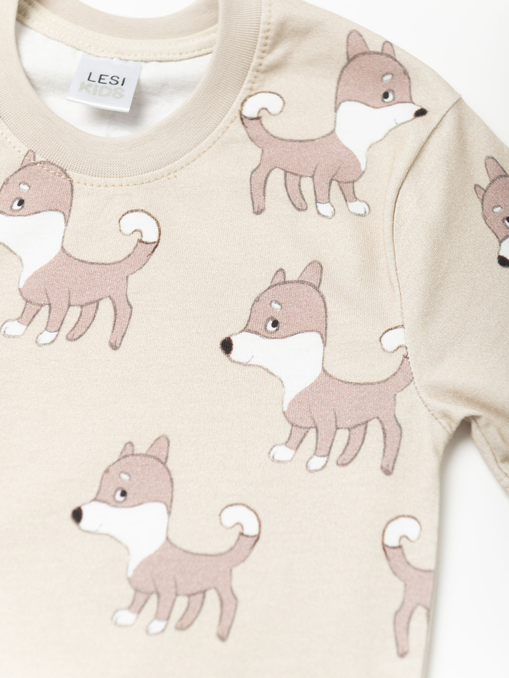 Лонгслив детский, песочный, 698