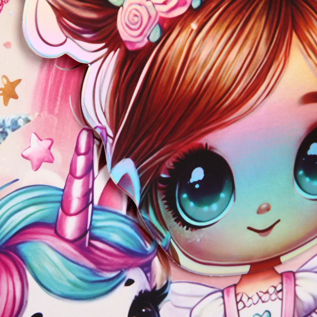 Пакет подарочный "Моя единорожка" 26*32*10 см