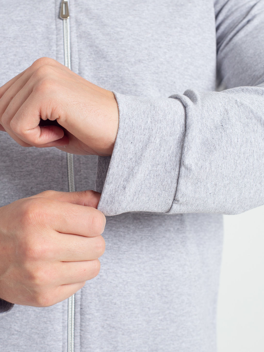 Толстовка мужская футер 2-нитка ВЕГАС МЕЛАНЖ - Domtrik фото 8