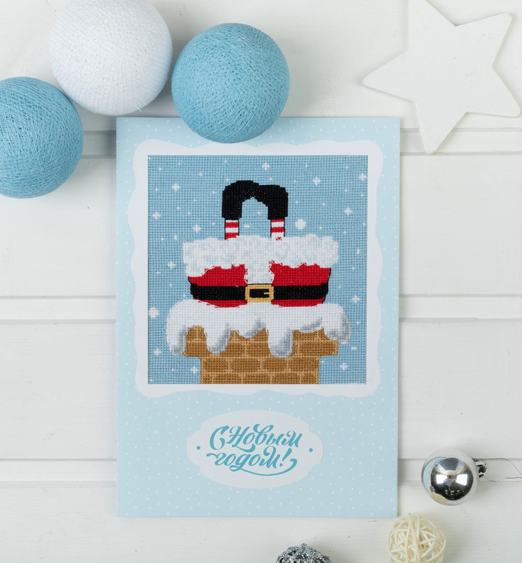 Набор для вышивания PANNA OT-7377 Открытка. Время чудес 11.5 х 12 см