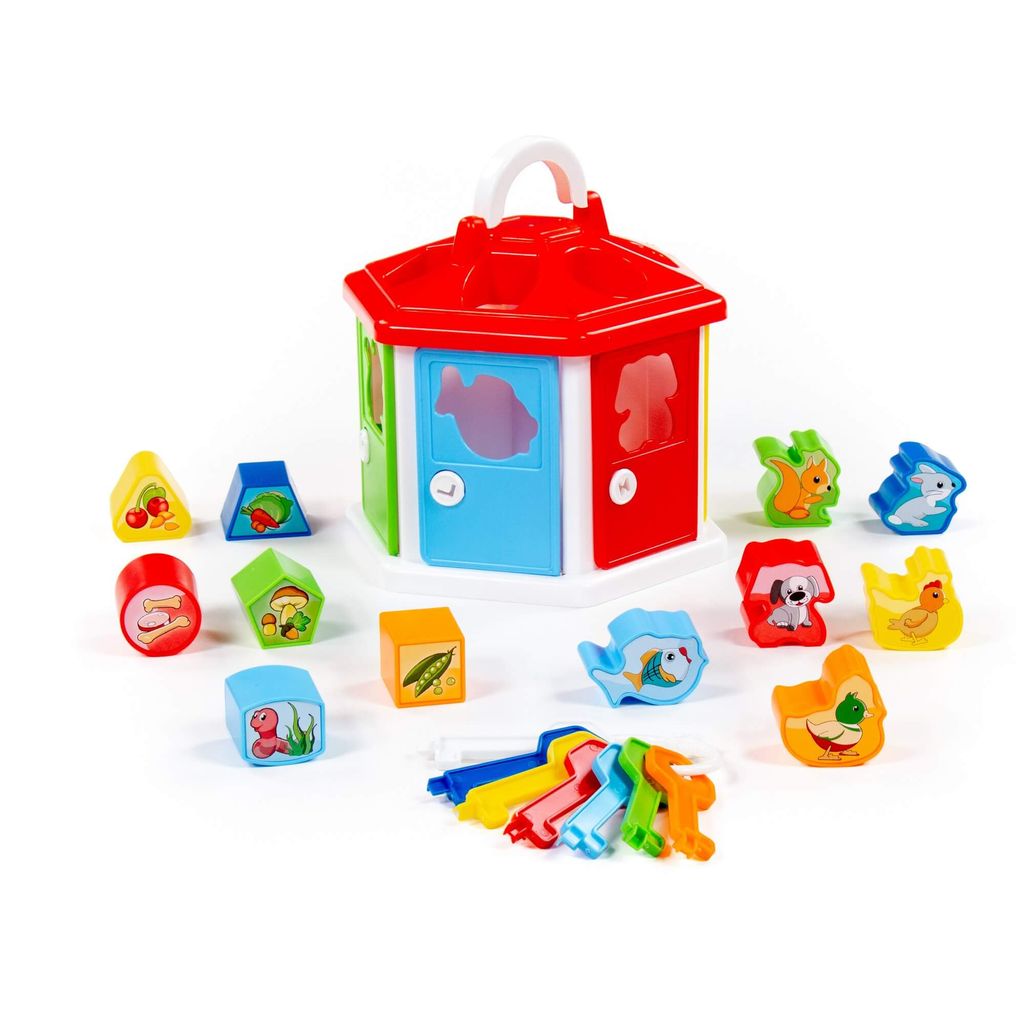 Логический домик (в сеточке) - Полесье фото 3