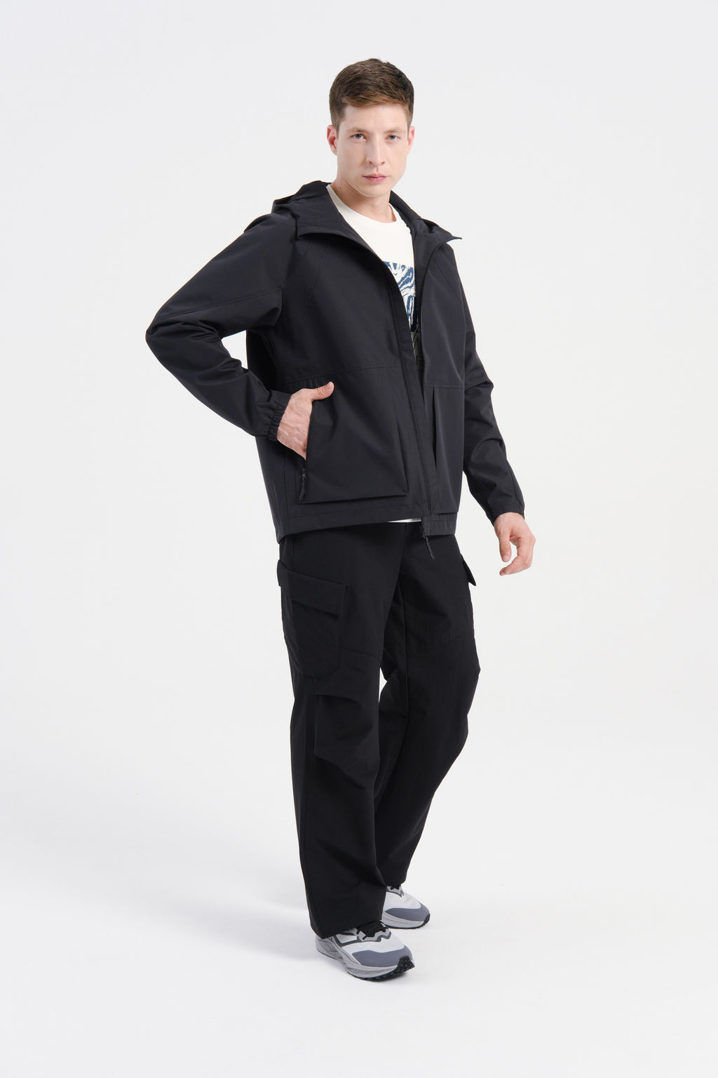 Куртка Черный CAMPING Woven Track Top - Anta фото 2