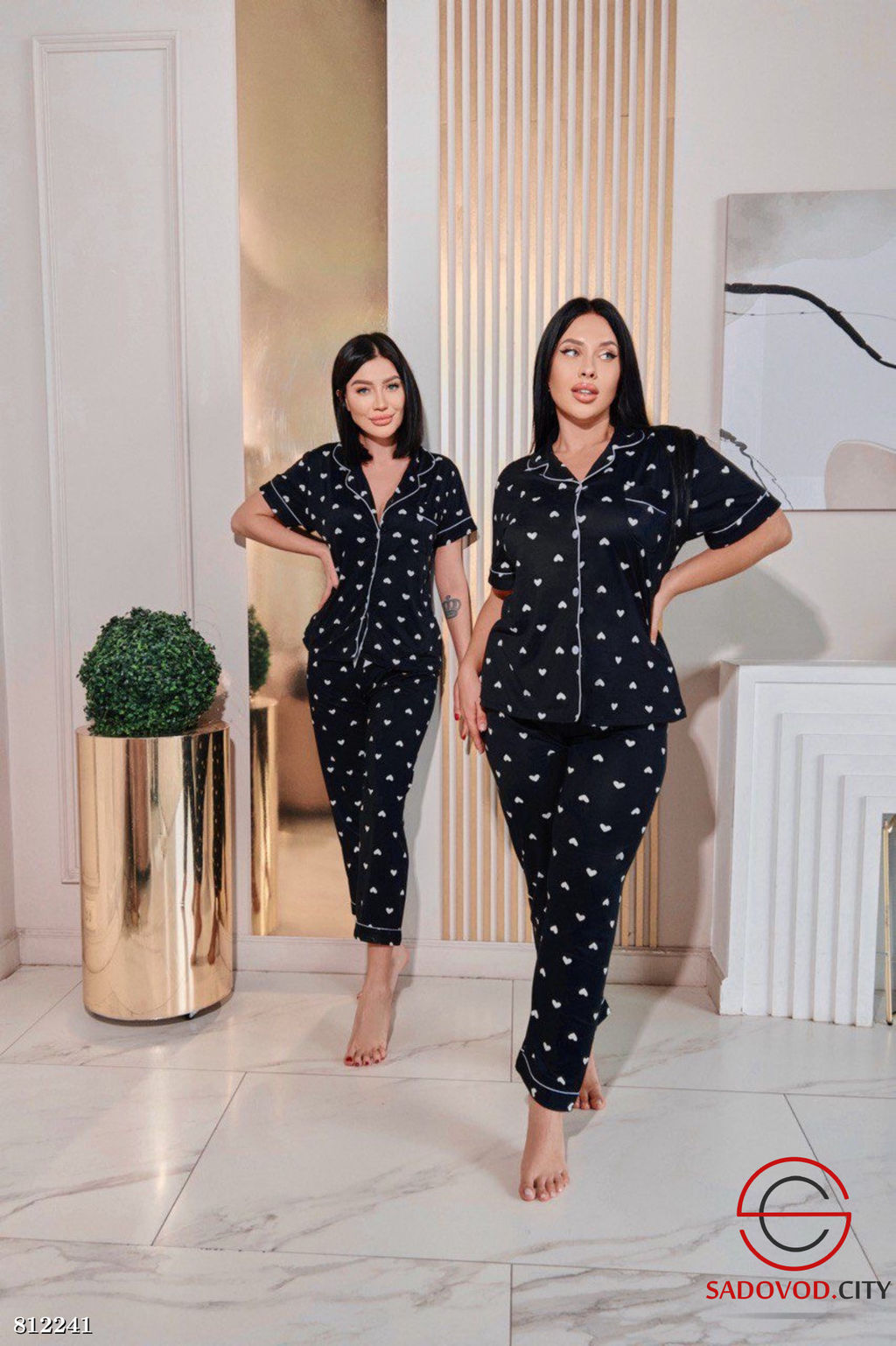 Пижама женская рубашка и штаны - Bruno фото 3